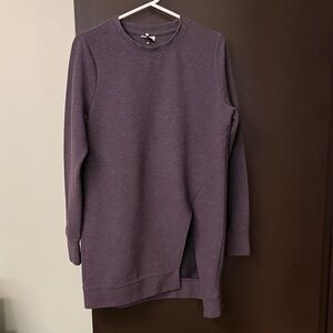 Women's Noisy May long Sweater/tunic. Dark gray in color